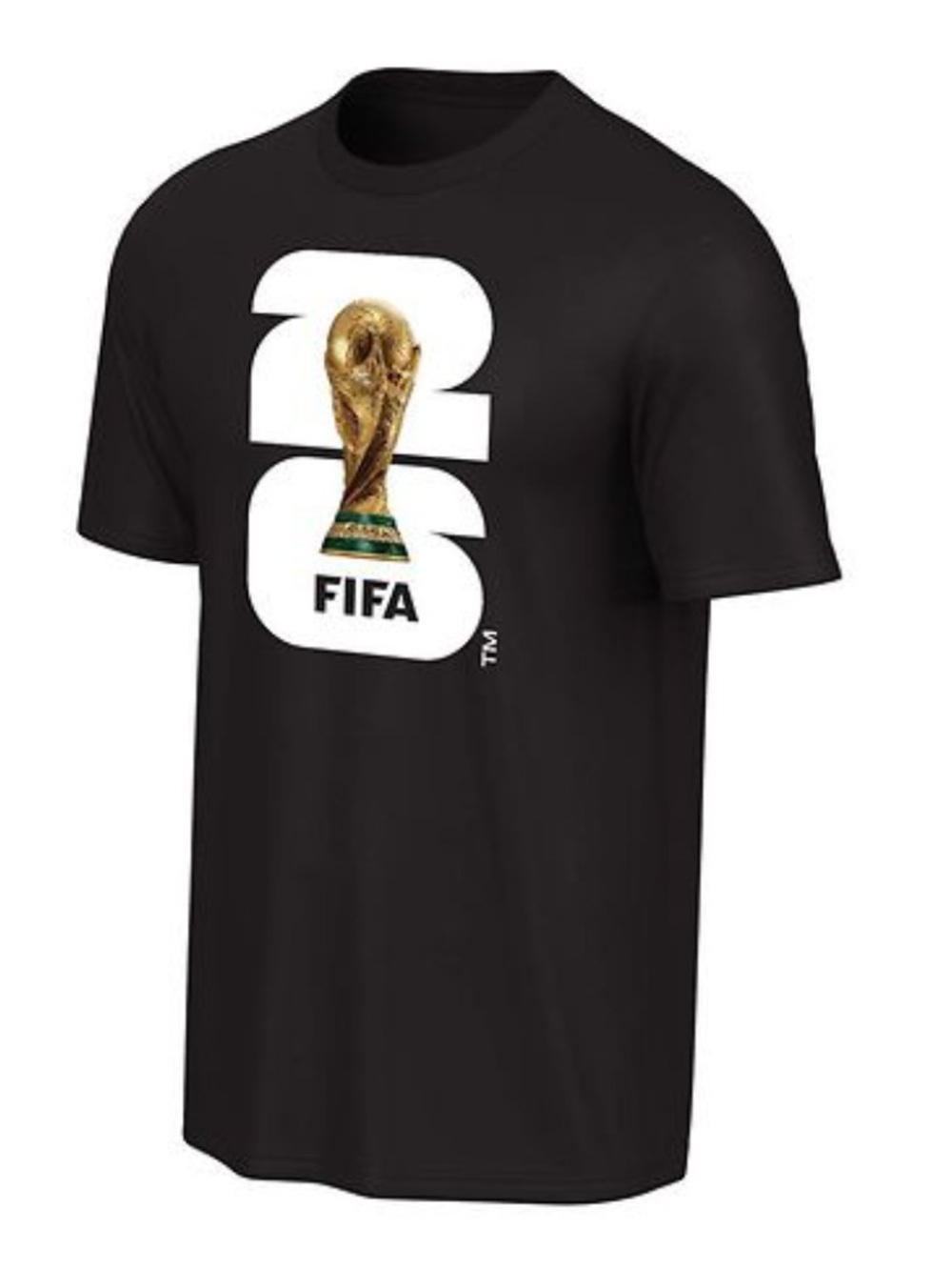 FIFA Black World Cup Trophy Graphic Men's T-Shirt
